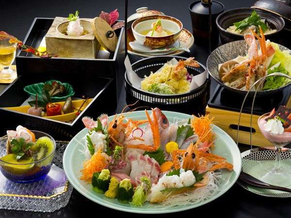 料理長のセンスが光ると評判のお料理