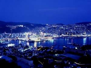 世界新３大夜景の一つに数えられる長崎の夜景
