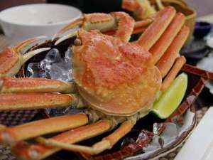 ホテル国富アネックス：紅ズワイ蟹を丸ごと一匹