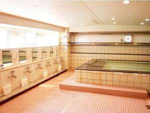 京都シティホテル：館内大浴場：男性用、女性用完備！ご利用時間は16時～25時、翌朝6時～9時です！