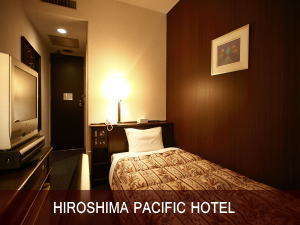 広島パシフィックホテル：客室例：シングルルーム　