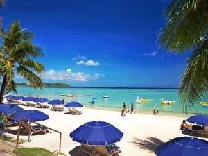 �A�E�g���K�[�O�A�����]�[�g�iOUTRIGGER GUAM RESORT�j�F�X�Ɣw�����킹�̃I���U�r�[�`�̃A�E�g���K�[�A�r�[�`�܂ł̓��r�[����k���킸���P�O�b�I�I
