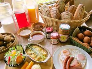 リゾートイン　ノースカントリー：北海道産こだわり朝食　イメージ