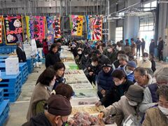 請戸魚市の写真1