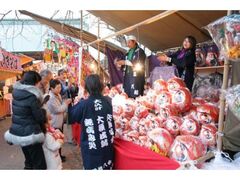 飯泉観音 歳の市(だるま市)の写真1