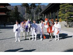 御年頭会(曳馬式)の写真1