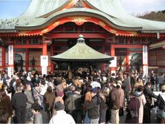 成田山名古屋別院大聖寺 初詣の写真1