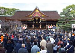 北野天満宮 初詣の写真1