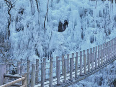 尾ノ内百景氷柱の写真1