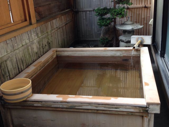 客室露天風呂_新穂高の湯