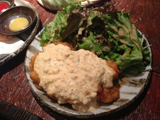 チキン南蛮がおすすめって言うだけあるぅー!ご飯がいりますね!_塚田農場 宮崎本店 宮崎県日南市