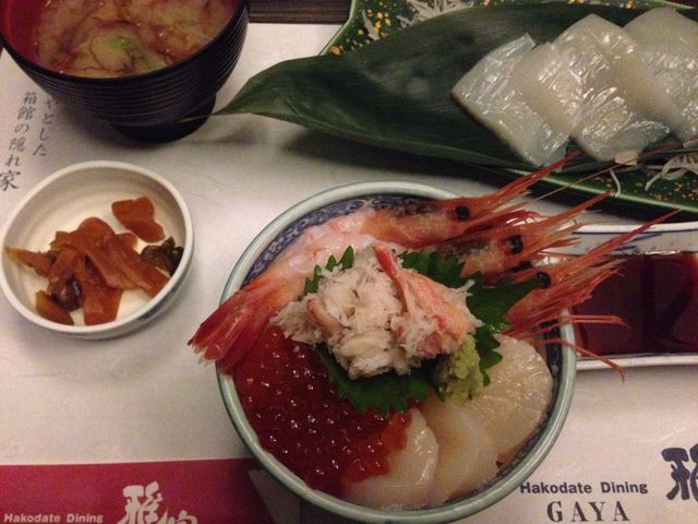 海鮮丼セット_函館ダイニング 雅家