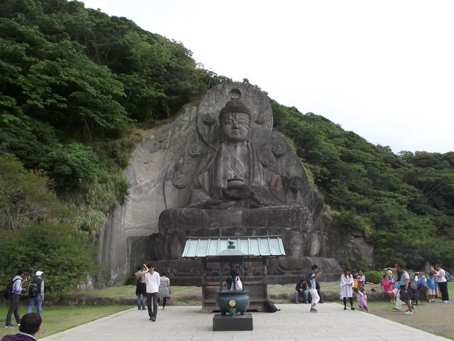 日本一大きい大仏さま_鋸山日本寺