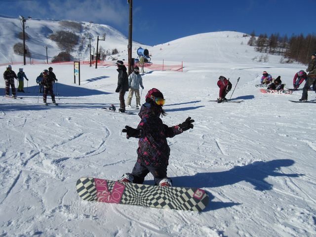 日曜日にしては空いてました_車山高原スキー場