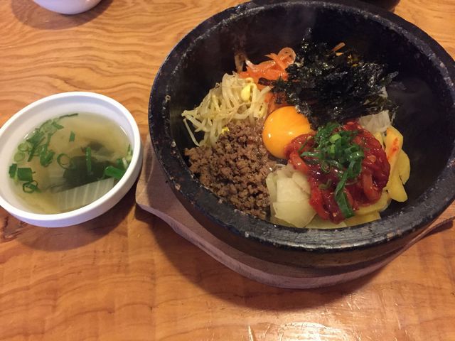 石焼ビビンバ定食_景福宮 南国市