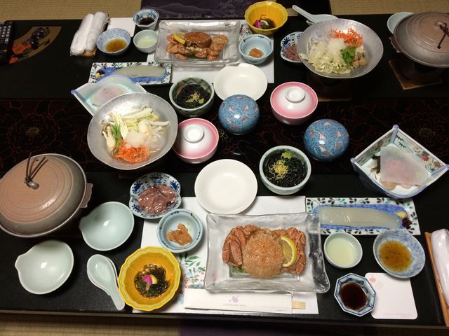 夕飯_湯元 啄木亭