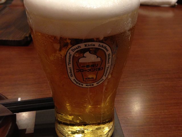 フローズンビール〓〓_目利きの銀次 狭山市西口駅前店