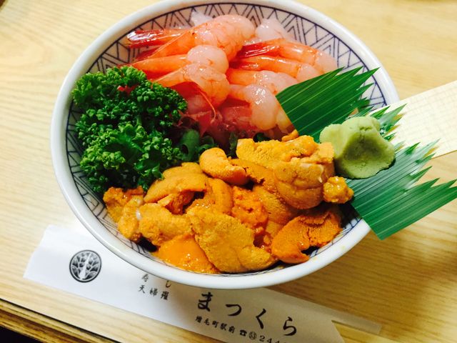 うにえび丼_寿司のまつくら