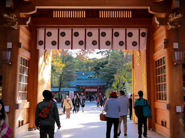 ゆったりと居心地のよい神社です_大國魂神社