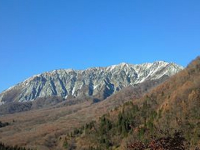 多くの登山家が訪れる大山です_鍵掛峠
