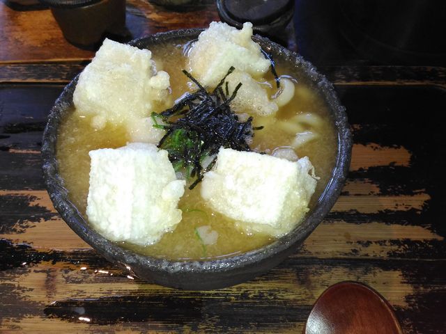 みぞれ揚げ餅_手打ちうどん 山元麺蔵