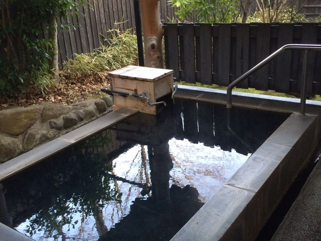 部屋付き露天風呂_小田温泉