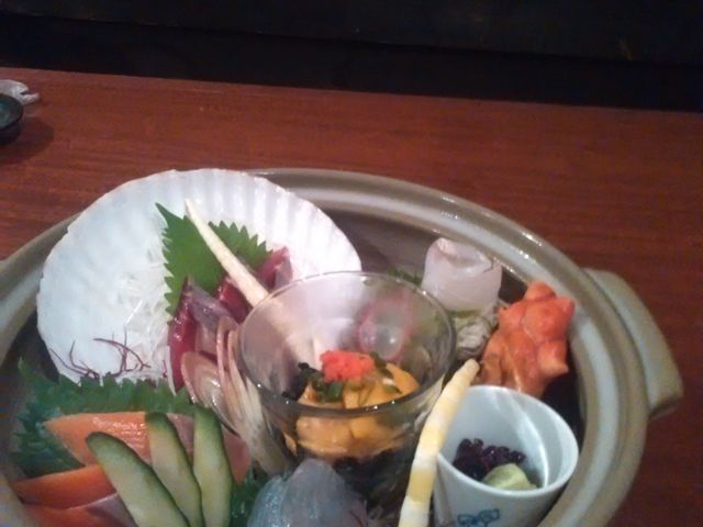 本日のさしみ盛り_居酒屋 左五平