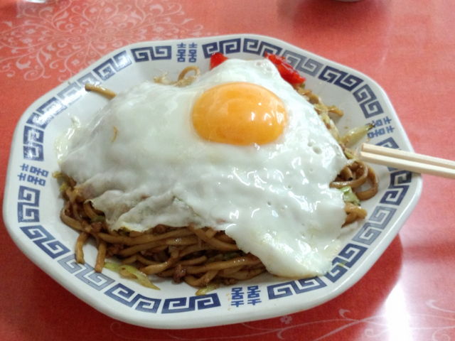 肉玉です。卵なしもあるし、大盛もできます。_ふじわら