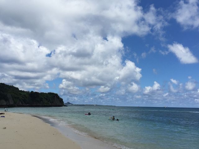 海が本当に綺麗です!!_沖縄マリン 海来