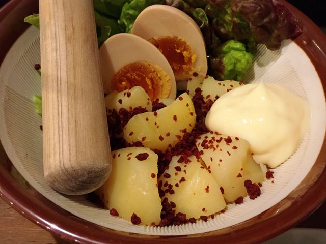口コミで評判のポテトサラダ!_串カツ田中 平岸店