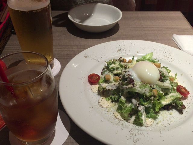 シーザーサラダ_クワトロ ナポリ 鹿児島中央駅店