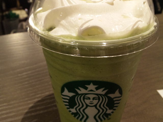 抹茶クリームフラペチーノ®・510円_スターバックス・コーヒー 広島駅アッセ店