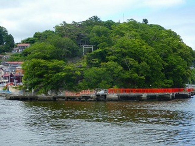 宮城県・気仙沼市・浮見堂跡_浮見堂