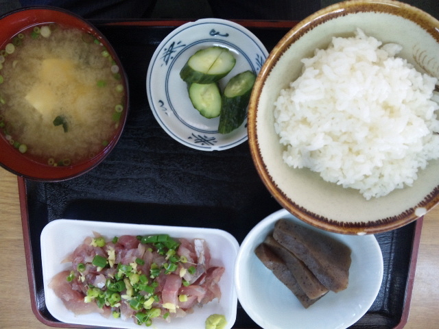 あじたたき・定食(ごはん中)_はまや