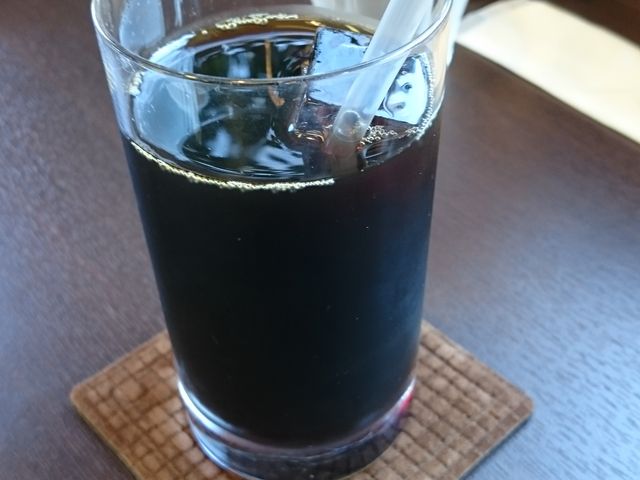 アイスコーヒー_鮫川村農産物加工直売所「手・まめ・館」