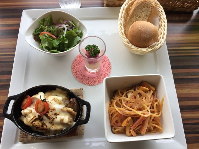 ランチのセットみたいのを注文しました_風のレストラン