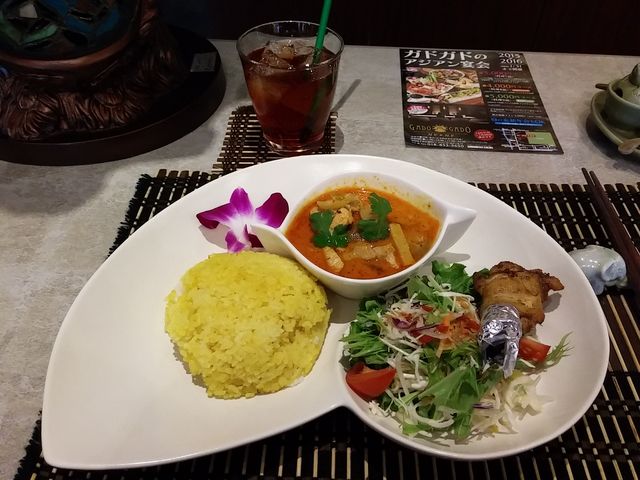 レッドカレー_ガドガド