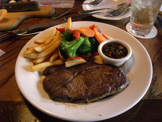 リブアイステーキ_アウトバック ステーキハウス 海老名店