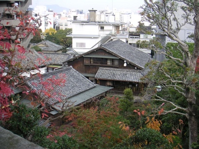 花月全景_史跡料亭花月