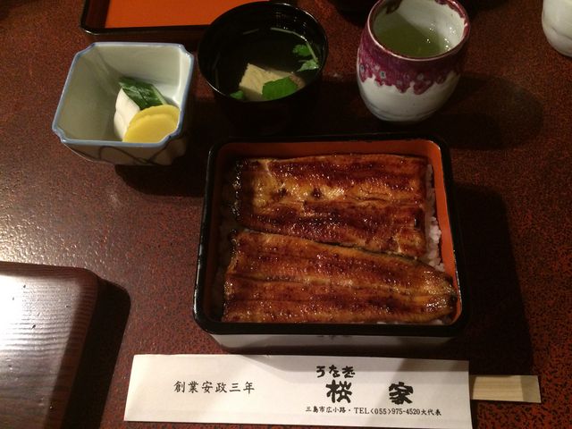 お吸い物も良い味しています!_うなぎ・桜家