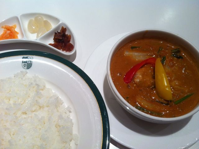 野菜もふんだんに使われています!_インドカリーの店 新宿中村屋 アトレ恵比寿