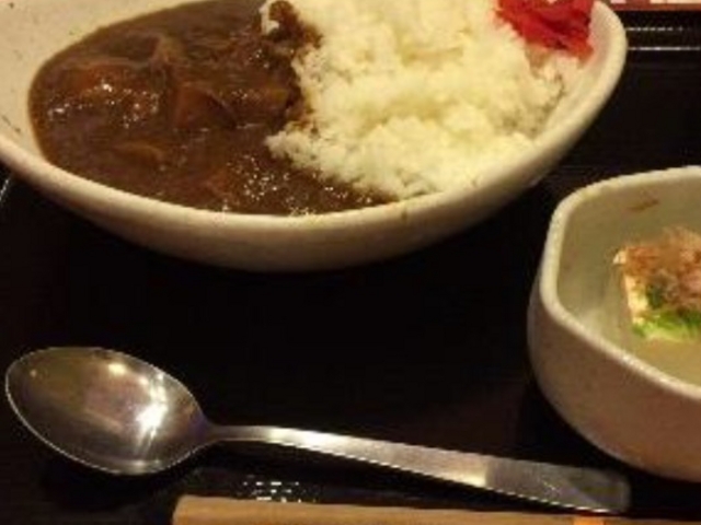 ランチのカレーです。_北海道 大宮西口店