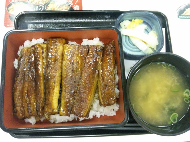 鰻重_吉野家新神戸店