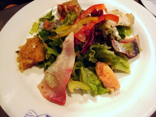 魚介のサラダ_ビストロ うお座