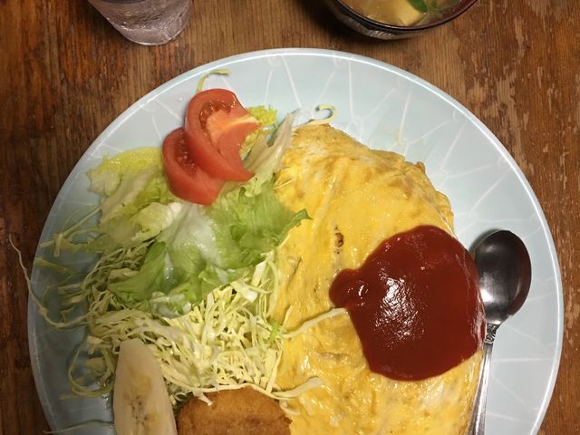 オムライス830円_お食事処 ぼんち