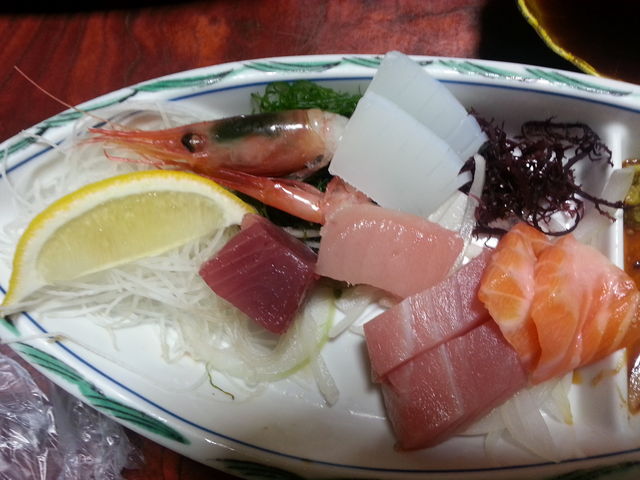 新鮮な刺身_磯亭