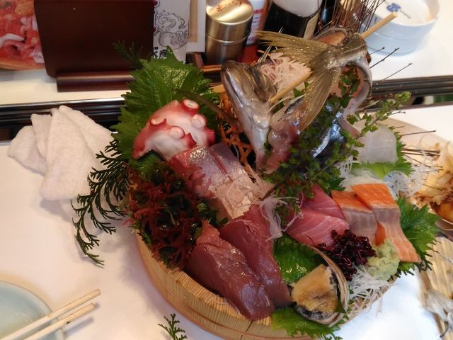 刺身盛り合わせ2人前_浜焼き海鮮居酒屋 大庄水産 水道橋店