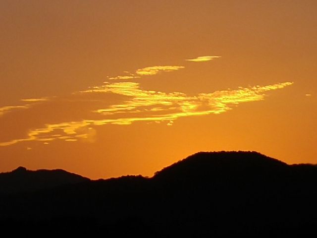 展望台からの夕景_家族旅行村「安心院」