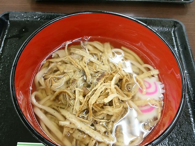 ゴボウうどん_安富屋
