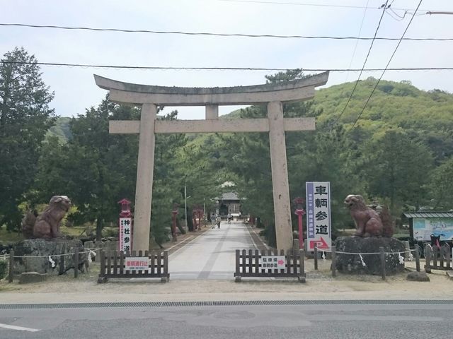 吉備津彦神社 鳥居_吉備津彦神社